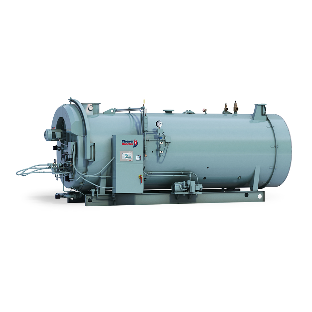 Side View of an Ohio Special Firetube Boiler