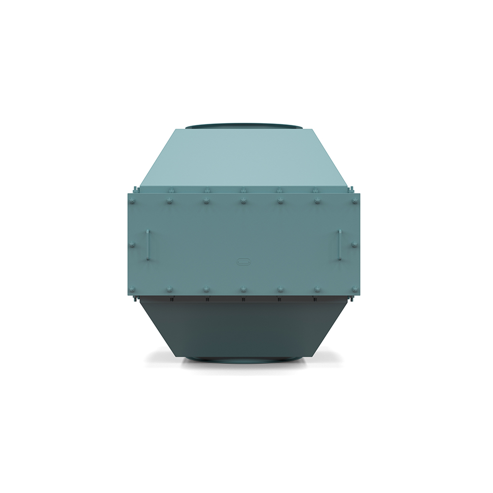 Side View of  a CRB Economizer