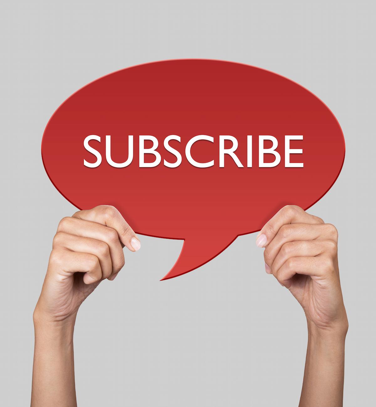 Subscribe blurb